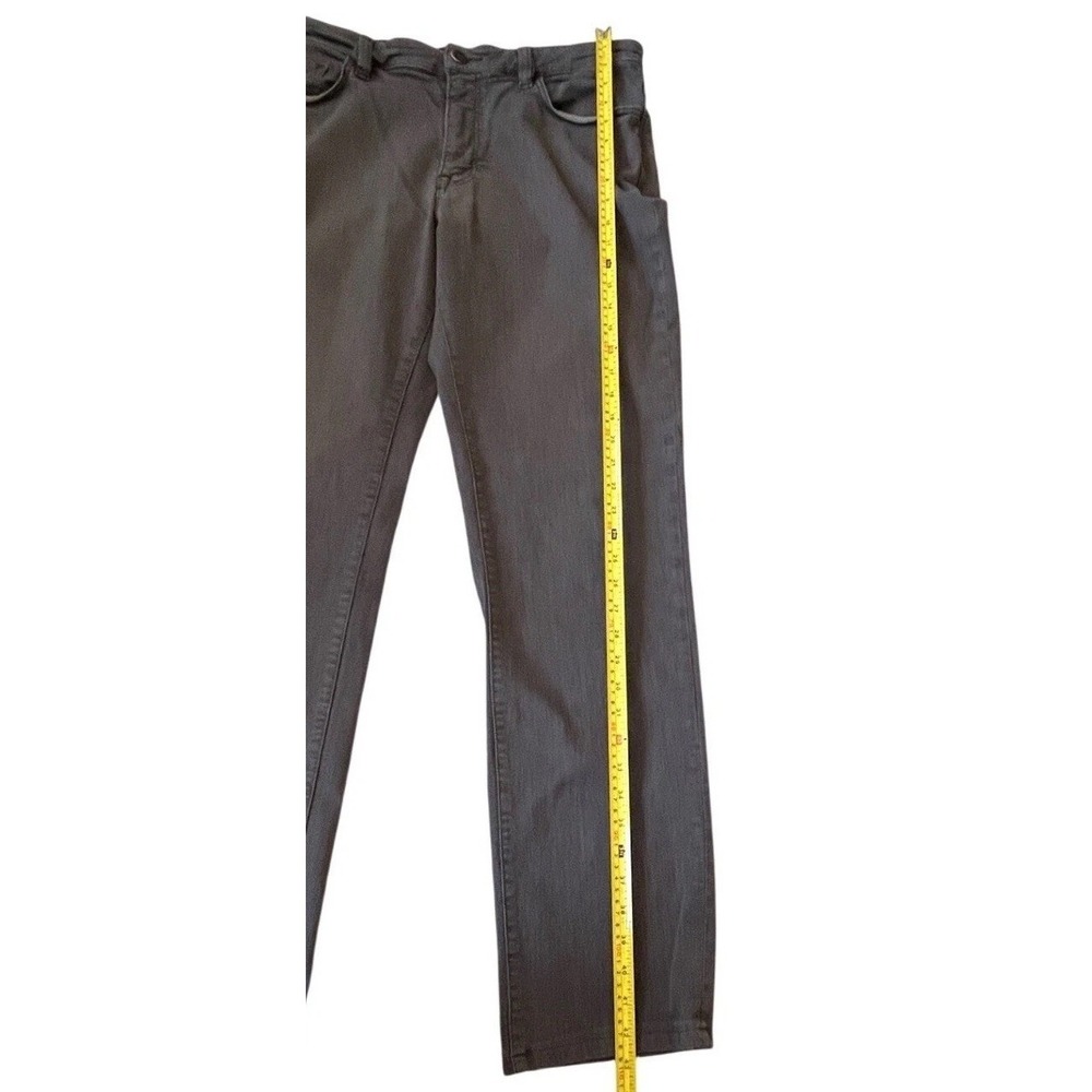 34‎ Heritage Charisma Comfort Rise Classic Straight Leg Pants Gray 36x36 - Picture 4 of 7
